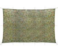 Filet de camouflage avec sac de rangement 4x7 m Vert