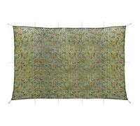 vidaXL Filet de camouflage avec sac de rangement 6x7 m vert