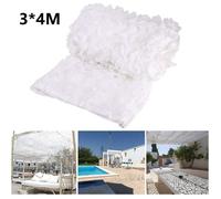 Filet de Camouflage - Blanc - 3x4M - Résistant à l'Eau - Léger - Durable