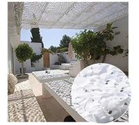 Filet de Camouflage Blanc ,Voile d'ombrage rectangulaire design ombrière camouflage 3x5 m blanc