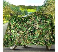 Filet de Camouflage Crème Solaire, Chasse au Filet De Camouflage,pour Thème Parti Décoration, Voiture Couvre, Voile d'ombrage Ajourée, terrasse et Jardin, Camping,2x4m
