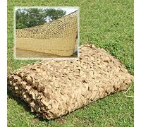 Filet De Camouflage Renforcé 2×3m 3×3m 3×4m 3×5m 4×8m,Filet D'ombrage Décoratif Pour Pergola,Filet De Camouflage Militaire,Camping,Chasse,Filet De Camouflage Crème Solaire,Yellow-4x6m(13.1*19.7ft)