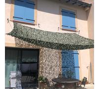 Filet de Camouflage Triangulaire Vert 3x3x3m