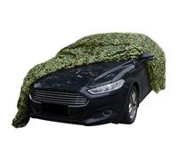 Filet de camouflage vert 1,5 x 8 m en tissu Oxford 100 % polyester avec revêtement UV et sac de rangement, imperméable, séchage rapide, idéal pour le camouflage en plein air, brise-vue, chasse et