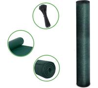 Filet de camouflage vert 50 m pour une clôture de 1,5 m