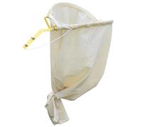 Filet de capture d'abeilles - 40 cm en acier à toile | Sac de cage à oiseaux | Outil d'apiculture | Collecteur d'abeilles portable avec base verrouillable pour le dans une niche d'abeilles