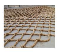 Filet de Chargement en Chanvre Dia 12 mm Filet de Protection Contre Les Chutes pour Enfants Filet de Jardin Filet décoratif pour Plafond Filet de Corde de Chanvre Filet d'escalade pour enfan