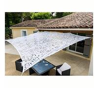 Filet De Chasse Camo,Grand Filet De Camouflage Blanc 4x8/6x7/5x10m,Couverture De Filet D'ombrage Anti-UV pour Militaire,terrasse,Protection Solaire De Jardin,Personnalisable,2x3m(6.6 * 9.8ft)