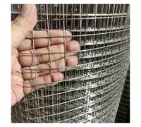 Filet de clôture en acier inoxydable de 1 x 24 m pour enclos de volaille de jardin - Grille robuste de 3 cm/1,5 mm - Protection extérieure durable