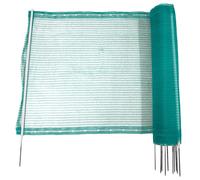 Filet de clôture universelle 11 piquets simple pointes Kerbl Vert 20 m