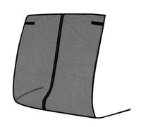 Filet de hayon magnétique très résistant 147 x 145 cm | Écran de protection de l'intimité en maille magnétique pour camion, camping-car, remorque, pique-nique, salon