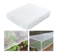 Filet de jardin anti-insectes 2 x 10 m - maille 40, protection pour potager, serres et arbres
