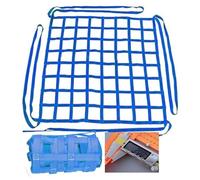 Filet De Levage De Charge - Filet De Sécurité Avec Sangles De Levage Et De Chargement - Mailles Carrées Résistantes À La Déchirure - Pour Travaux De Construction(1.5 X 1.5M/Mesh 10cm/Load 1t)