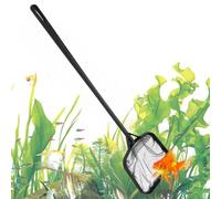 Filet De Nettoyage Piscine Poignée Antidérapante Portable Lisse | Filet De Nettoyage Pour Bassin D'eau Nettoyage pour la piscine, la fine et lisse, pour l'aquarium, les cuves et les bacs