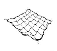 Filet de Palissage Élastique avec 4 Crochets - Treillis à Ramer pour Serre et Jardin - Support Plantes Grimpantes Tomates Concombres - Maille Large PE 100x100CM(50x50CM)