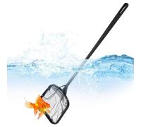 Filet de piscine - 35 cm - Filet de nettoyage pour piscine | Filet d'écumoire pour algues, filets de nettoyage de piscine, outil de nettoyage d'aquarium, accessoires portables pour enlever les débris