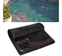 Filet de Piscine Anti Feuille Maille Fine, 5 x 10 m, Filet de Protection Anti Feuilles pour Piscine Rectangulaire, Bâche d'hivernage pour Piscines Enterrées et Hors Sol