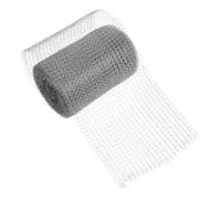 Filet de Protection de Gouttière en Acier Inoxydable 304 Argenté | Montage sans Outil Rapide et Sécurisé, Finition Stable aux UV, pour Saison Pluvieuse et Entretien Résidentiel