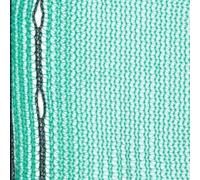 Filet de protection échafaudage 2,57 x 100 m, 50 g/m², vert, HDPE, sécurité chantier
