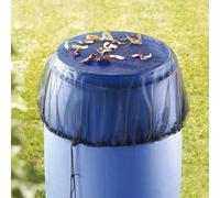Filet de protection pour baril de pluie, couvercle en maille pour collecteur d'eau, filtre anti-insectes pour seau de jardin, filet de couvercle pour réservoir d'eau de pluie 100cm