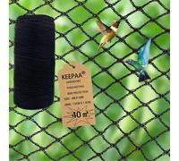 Filet de protection pour oiseaux - Jardin - 4m x 10m, maille de 15 mm pour protéger les plantes