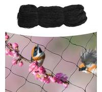 Filet de protection pour oiseaux, robuste, réutilisable, couleur noire