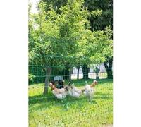 Filet de Protection pour Poules Kerbl, 25 m Longueur, 106 cm Hauteur, Double Pointe, Vert