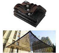 Filet de protection solaire filet dombrage 2x5m isolation jardinage fleur balcon jardin plante verte ombre noir mu VOILE D\'OMBRAGE