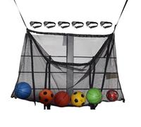 Filet de rangement flottant de piscine, grand filet à suspendre | Filet de rangement robuste à séchage rapide pour jouets de piscine, boules, jouets, plage, terrasse, garage, clôture, murs