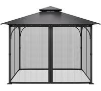 Filet de remplacement pour gazebo 10 x 10 x 6,7 pieds, filet uniquement