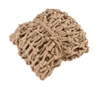 Filet de sécurité en chanvre et jute de 14 mm d'épaisseur, et naturel pour l'escalade, la décoration d'intérieur/extérieur, filet de remorque de camion (taille : 2 x 2 m)