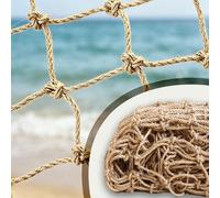 Filet de sécurité pour enfants en corde de chanvre, pour protéger les balcons, dimensions 1m x 3m, en jute