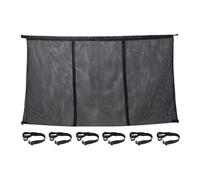 Filet de Stockage pour Flotteurs - Porte-Hamac de Piscine - Grand Filet Accrochable Anti Affaissement Organisation Bord De Piscine Nettoyage Intérieur Clôture Enlèvement