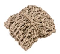 Filet de Support pour Plantes en Jute Filet de Jardin en Jute pour Plantes Ficelle en Treillis Jardin Naturel pour Pois, Haricots, Légumes Grimpants 79x394 po Support pour