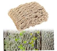 Filet de Support pour Plantes en Jute Filet de Jardin en Jute pour Plantes Ficelle en Treillis Jardin Naturel pour Légumes Grimpants aux Haricots Pois 39x197 Pouces.