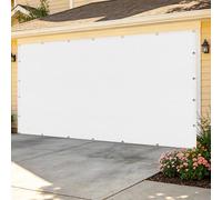 Filet d'ombrage 1.6 x 2.2 m Respirant Filet D'Intimité avec Œillets pour La Couverture Végétale Serre Pergola Jardin Abri D'Auto Pet House Lawn Patio, Blanc