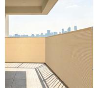 Filet d'ombrage 1.7 x 2.7 m Vent et Perméable à l'eau Voile d'ombrage pour Terrasse Résistant pour Couverture Végétale Serre Jardin Pergola Patio Lawn Pet House, Couleur Crème