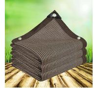 Filet D'ombrage 12 Broches Protection Rayons 90-95% UV Voile Ombrage,Serres Coupe-Vent avec Oeillets,Rayons Toile (A)