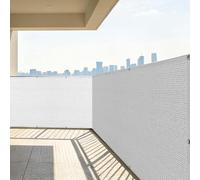 Filet d'ombrage 2.3 x 2.9 m Vent et Perméable à l'eau Voile d'ombrage pour Terrasse Résistant pour Couverture Végétale Serre Jardin Pergola Patio Lawn Pet House, Blanc