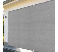 Filet d'ombrage 2.4 x 4 m Vent et Perméable à l'eau Filet Ombrage Plusieurs Tailles pour Serre Jardin Couverture Potager Terrasse, Gris Clair