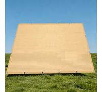 Filet d'ombrage 2.4 x 4 m Vent et Perméable à l'eau Filet Ombrage Plusieurs Tailles pour Serre Jardin Couverture Potager Terrasse, Couleur Crème