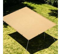 Filet d'ombrage 2 x 2.1 m Anti UV Filet Ombrage Résistant pour Potager, Serre, Balcon, Terrasse, Pergola, Patio, Couleur Crème