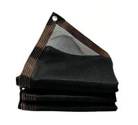 Filet d'ombrage 255 x 600 cm Résistant Aux UV et Au Vent Bloquer Les Rayons UV, avec Œillets Voile Ombrage Ajourée Tissu pour Patio Serre Jardin Pergola Pet House, Noir