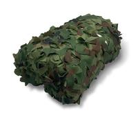 Filet d'ombrage ajourée 4 x 4 m, Toile de protection solaire 100g/m² - Militaire - Camouflage