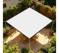 Filet d'ombrage Aluminium 270 x 420 cm Protection Solaire Voile Ombrage Aluminium Exterieur Facile à Suspendre pour Patio, Arrière Cour, Jardin, Carport, Voiture, Argent