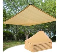 Filet d'ombrage anti-UV à 90 % pour serre de jardin - Pare-soleil avec œillets disponible en tailles 2 x 4 m à 5 x 5 m et 3 x 8 m, idéal pour une utilisation en extérieur