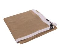 Filet D'ombrage Anti-UV en PE Respirant, Bloque Le Soleil, Jardin | Filet Beige Perforé, Réduit la Pluie Légère, Pose Facile, pour Aire de Jeux et Cour