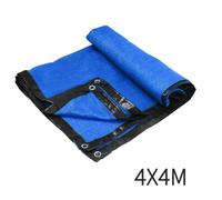 Filet d'ombrage anti-UV pour plante - PANDA'A - 4x4m - Bleu