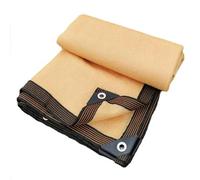 Filet D'ombrage Bache pour Pergola 3×8m Filet Anti Chaleur Extérieur Beige avec œillets Taux d'ombrage de 85%, pour Serre Jardin Couverture Potager Terrasse