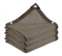 Filet D'ombrage Bache pour Pergola 5×9m Filet Anti Chaleur Extérieur Café avec œillets Taux d'ombrage de 85%, pour Serre Jardin Couverture Potager Terrasse